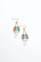 TWILA CRYSTAL DROP EARRINGS
