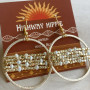 HH SPECKLED PEARL EARRINGS