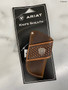 ARIAT KNIFE SHEATH LEATHER BASKET WEAVE