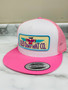 RED DIRT RDHC276 PINK & WHITE HAT