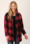 ROPER WOMENS POLAR FLEECE CARDIGAN