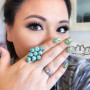 CLEO RING TURQ