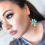 AQUILLA EARRING TURQUOISE