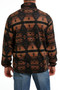 CINCH MEN'S SOUTHWEST FLEECE PULLOVER 