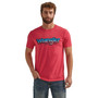 WRANGLER UNISEX FLAG RED TEE