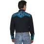 SCULLY FLORAL TOOLED SHIRT