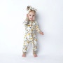 JUNGLE FRIENDS BAMBO PJ ROMPER
