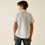 ARIAT BOYS' KAI SHORT SLEEVE BUTTON DOWN SHIRT