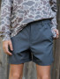 BURLEBO YOUTH EVERYDAY SHORTS GREY/DEER CAMO