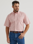 WRANGLER MEN'S RED PRINTED SHIRT 