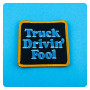 TRUCK DRIVIN FOOL PATCH