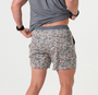 BURLEBO MENS ATHLETIC SHORTS CLASSIC DEER CAMO