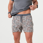 BURLEBO MENS ATHLETIC SHORTS CLASSIC DEER CAMO