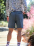 BURLEBO MENS EVERYDAY SHORTS RIVER ROCK 7"