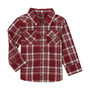 WRANGLER BABY BOY LONG SLEEVE RED SHIRT