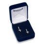 MONTANA SILVERSMITH CRYSTAL CROSS EARRINGS 
