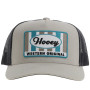 HOOEY SUDAN CHAR/TAN HAT