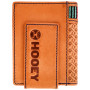 HOOEY TARLO BASKET WEAVE TAN/SERAPE BIFOLD MONEY CLIP
