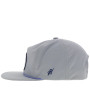 HOOEY LOCAL HAT GREY W/ NAVY AND WHITE