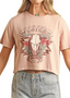 R&R CHAIN FRINGE GRAPHIC TEE