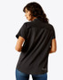 ARIAT WOMENS VETTECK SHIRT BLACK 