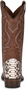 CIRCLE G MEN'S PYTHON EMBROIDERED ROUND TOE 