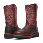 THOROGOOD WESTERN COMPOSITE TOE BOOT 11" - CHILI/CRIMSON