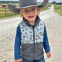 SHEA BABY BRAND FLEECE VEST