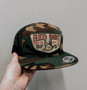 RED DIRT FLY SOUTH CAMO/BLACK BALL CAP