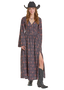 R&R WOMENS FLORAL RPINTED DRESS