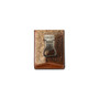 ARIAT COWHIDE WITH FLORAL MENS MONEY CLIP
