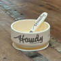 HOWDY SILICONE BOWL AND SPOON