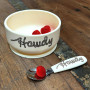 HOWDY SILICONE BOWL AND SPOON