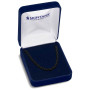 MONTANA SILVERSMITHS MIDNIGHT ONYX WHEAT CHAIN  MONTANA SILVERSMITHS MIDNIGHT ONYX WHEAT CHAIN