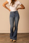 KIMES JENNIFER MID WASH JEANS