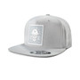 ARIAT GREY SILICON TRASNFER PATCH BALL CAP 