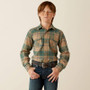 ARIAT YOUTH HUXLEE RETRO CLASSIC FIT SHIRT