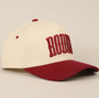 RODEO MAROON BALL CAP