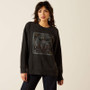 ARIAT WOMENS OVERSIZE SENDRO WHEN LIFE GIVES YOU AGAVES SWEATSHIRT