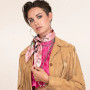FRINGE STICK YOUR NECK OUT AND TIE ONE ON IN PINK