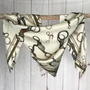 FRINGE SCARVES, BITS IN BONE 35X35