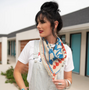 FRINGE HOWDY AMERICA BANDANA