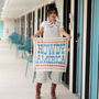 FRINGE HOWDY AMERICA BANDANA