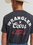 WRANGLER X COORS SERVED EVERYWHERE T-SHIRT