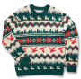 BURLEBO CHRISTMAS SWEATER ADLT