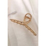 TWIST GOLD HAIR CLAW CLIP