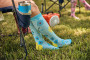 LUCKY CHUCK COWGIRL BUCKAROO PERFORMANCE BOOT SOCK