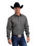 STETSON MENS LONGSLEEVE BLACK SNAP SHIRT