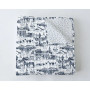 ALEDO TOILE NAVY KING QUILT