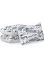 ALEDO TOILE NAVY KING SHAM